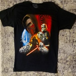 Star Wars Tee Boys size Med. Black